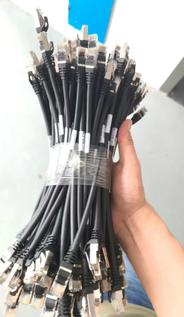 CABLES EA002  Network LAN Cable 26AWGX4P Ethernet Network 10Gbps RJ45 Cable Copper LAN for FTP SFTP Communication Cables